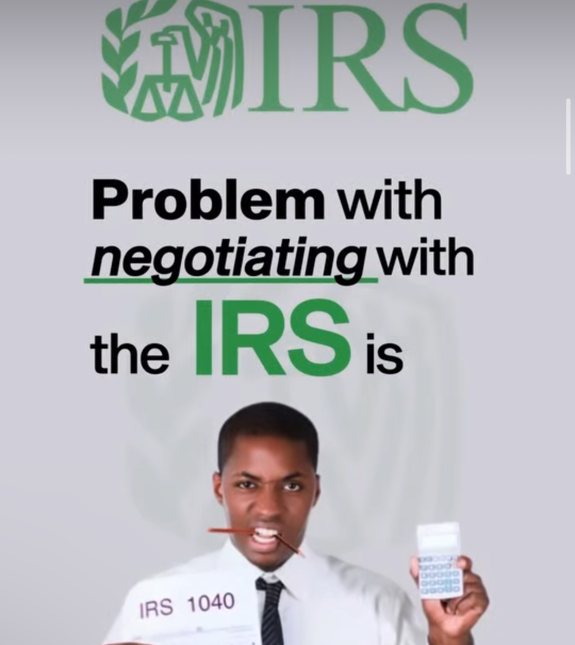 Struggling with IRS Negotiations?